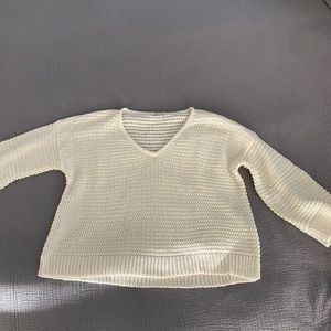 Madewell open weave sweater